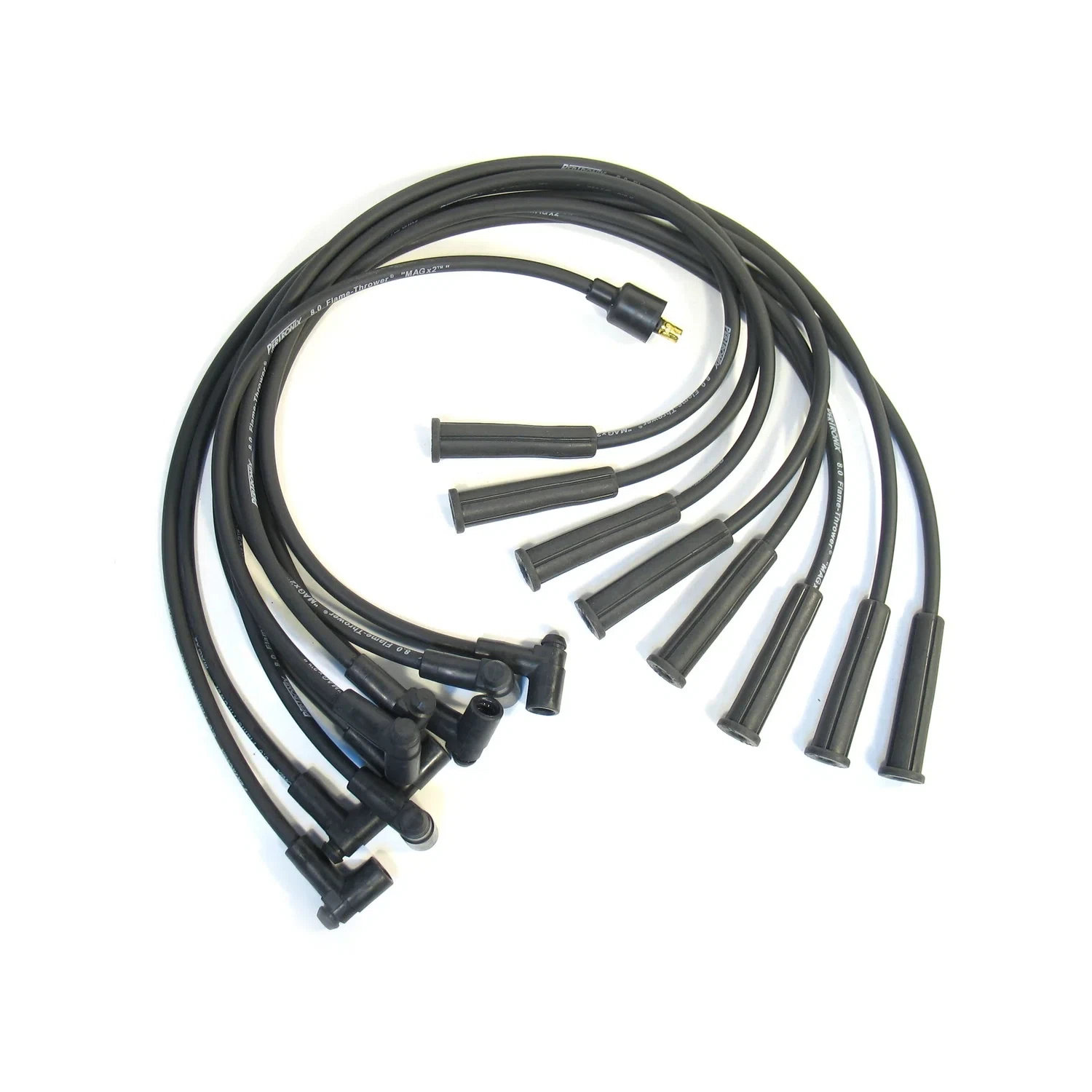Spark Plug Wire Set for Ford Electronic Ignition Black 8mm PerTronix
